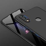 For HUAWEI Honor 8X Ultra Slim PC Back Cover Non-slip Shockproof 360 Degree Full Protective Case black_HUAWEI Honor 8X