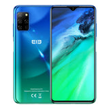 Elephone E10 Mobile Phone 6.5Inch MT6762D Octa Core 4GB 64GB 4000mAh Android 10 Quad Camera 48MP NFC Side Fingerprint Smartphone black