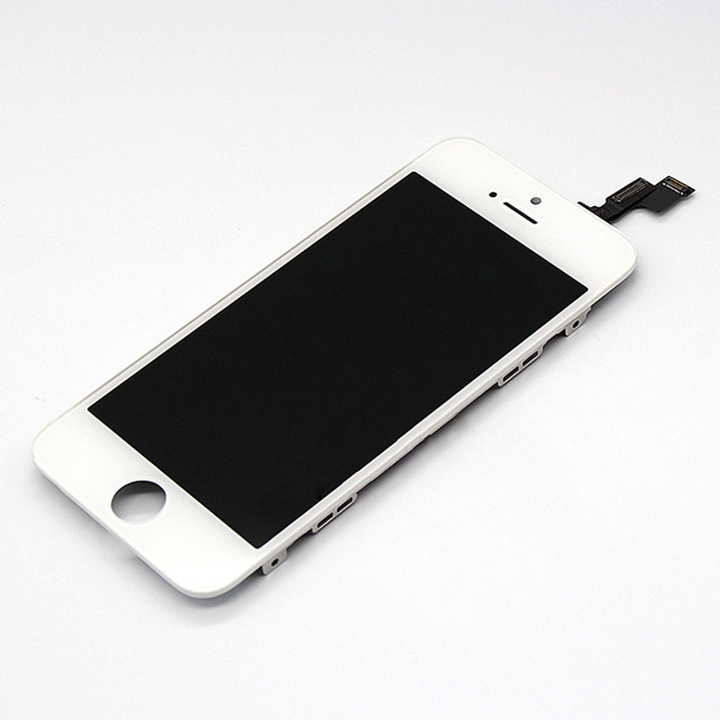 Mobile Phone LCD Display For iPhone 5S 4.0"" LCD Touch Screen Digitizer Replacement Assembly Parts White