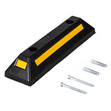 Heavy Duty Rubber Parking Curb Guide Car Garage Wheel Stop Stoppers by GrannPrise **