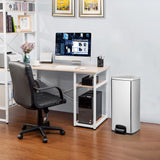 Rectangle, Stainless Steel, Soft-Close, Step Trash Can, 8 Gallon/30L **