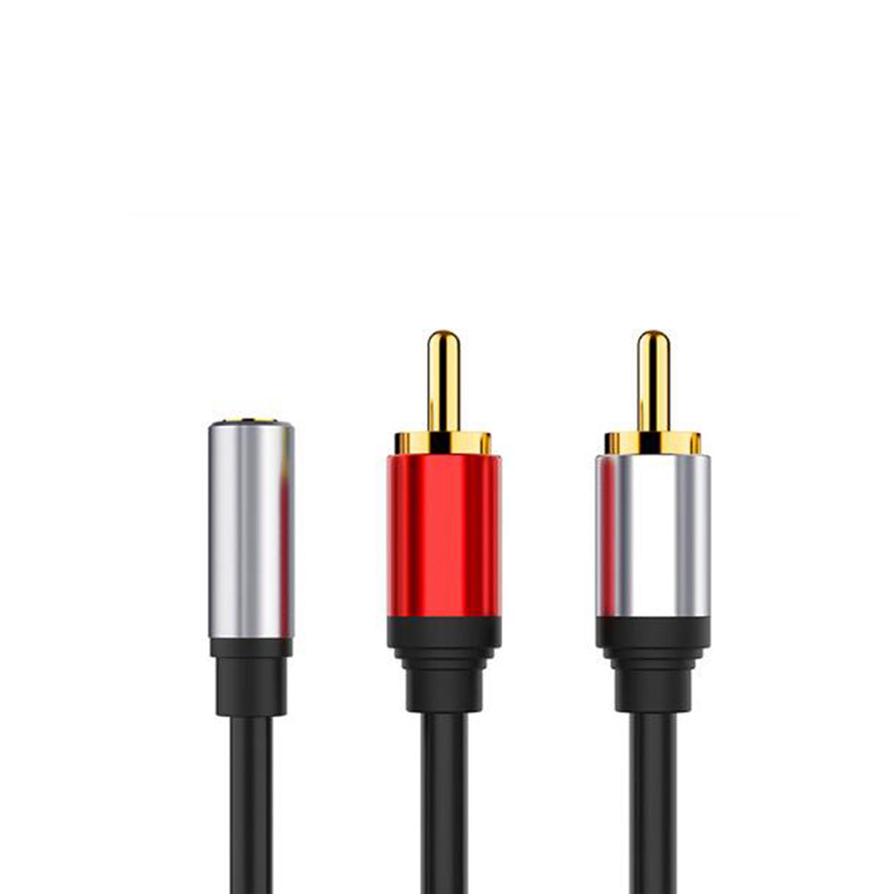 RCA Cable 2RCA Male to 3.5mm Female Audio Aux Cable 3.5mm Jack RCA Cable for MP3 Edifer Phone Home Theater DVD 2RCA Audio Cable