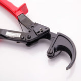 HS-325A Portable Aluminum Copper Wire Cut Ratchet Wheel Style Cable Cutter Red *
