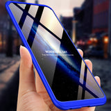 For Honor PLAY Ultra Slim PC Back Cover Non-slip Shockproof 360 Degree Full Protective Case red