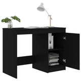 Desk Black 39.4"x19.7"x29.9" Chipboard