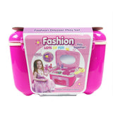 Girl Hairdresser Pretend Play Toy Fashion Beauty Play Set
