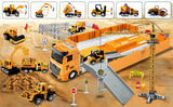 Construction Toys with Crane