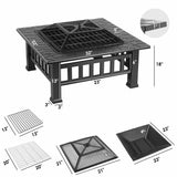Upland Fire Pit with Cover