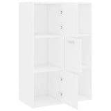Storage Cabinet White 23.6"x11.6"x35.4" Chipboard