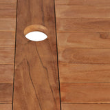 Folding Garden Table 47.2"x27.6"x29.5" Solid Teak Wood