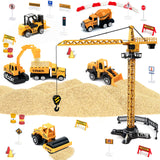Construction Toys with Crane