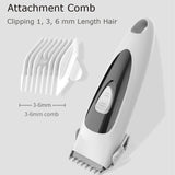 Men Hair Cutting Kit Machine Clipper Trimmer Professional Grooming Barber Set CI