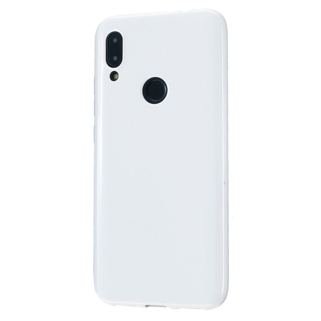 For Redmi 7/7A/Note 7/Note 7 Pro Cellphone Cover Overall Protection Soft TPU Anti-Slip Anti-Scratch Phone Case Milk white