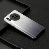 For HUAWEI Mate 30/Nova 5I pro/Mate 30 Pro/PSmart /Y5P/Y6P 2020 Phone Case Gradient Color Glitter Powder Phone Cover with Airbag Bracket black