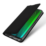 DUX DUCIS for MOTO G7 Magnetic Attraction Shockproof Full Protective Case with Bracket Card Slot black_MOTO G7
