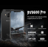 Blackview BV9600 Pro IP68 Waterproof Mobile Phone Helio P60 6GB + 128GB 19:9 6.21"" FHD AMOLED NFC Android 8.1 5580mAh Black