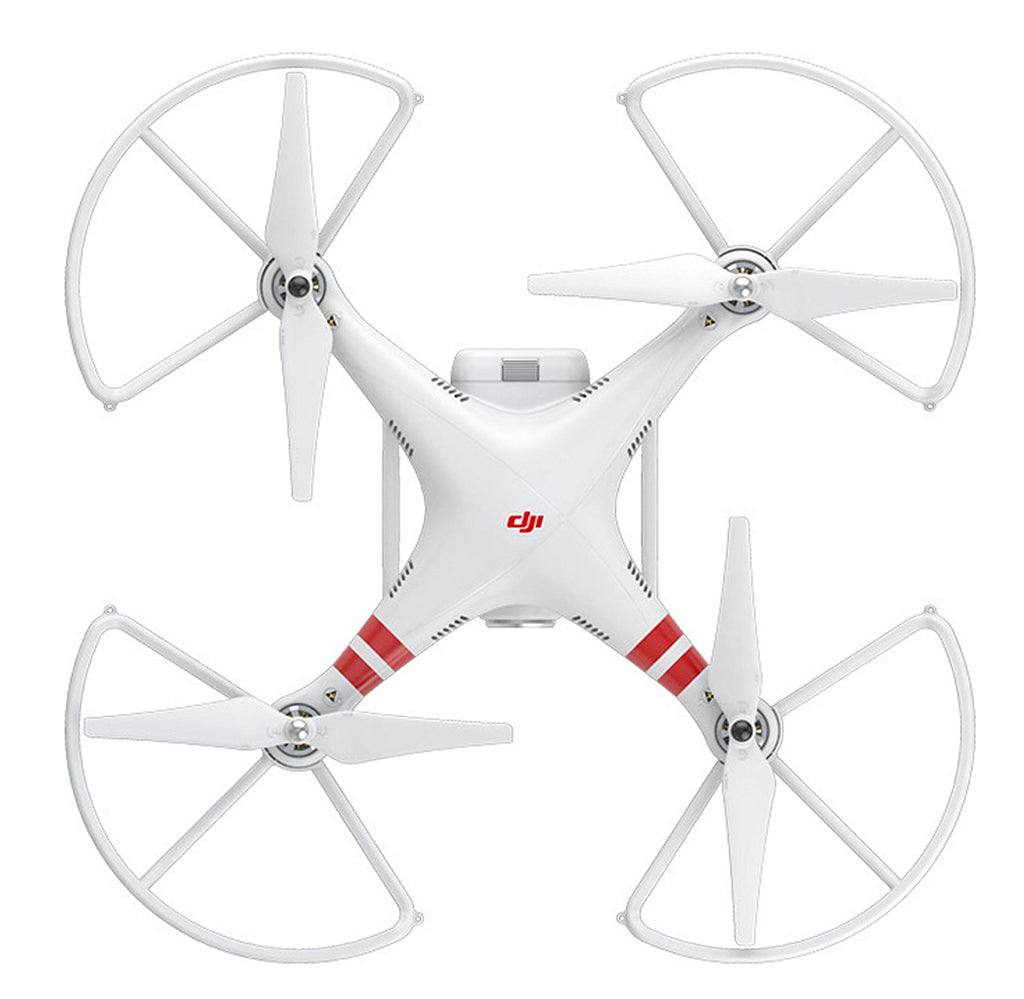 DJI Part28 Phantom 2 Series 9-Inch Prop Guards (White)