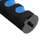 Camera Handheld Stabilizer LED Camera Light Flash Bracket Sponge Handle Blue