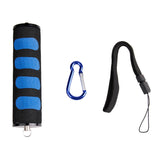 Camera Handheld Stabilizer LED Camera Light Flash Bracket Sponge Handle Blue