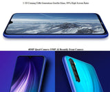 Xiaomi Redmi Note8 purple Global Version Smart Mobile Phone Quick Charging 48MP Camera 6.3 4000mAh Smartphone purple_4+64
