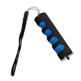 Camera Handheld Stabilizer LED Camera Light Flash Bracket Sponge Handle Blue