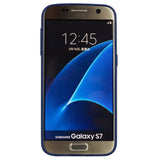 for Samsung S7 Cute Candy Color Matte TPU Anti-scratch Non-slip Protective Cover Back Case Navy