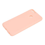 for HUAWEI Honor 9 lite Cute Candy Color Matte TPU Anti-scratch Non-slip Protective Cover Back Case Light pink