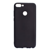 for HUAWEI Honor 9 lite Cute Candy Color Matte TPU Anti-scratch Non-slip Protective Cover Back Case black