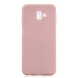 For Samsung J6 PLUS Lovely Candy Color Matte TPU Anti-scratch Non-slip Protective Cover Back Case 11