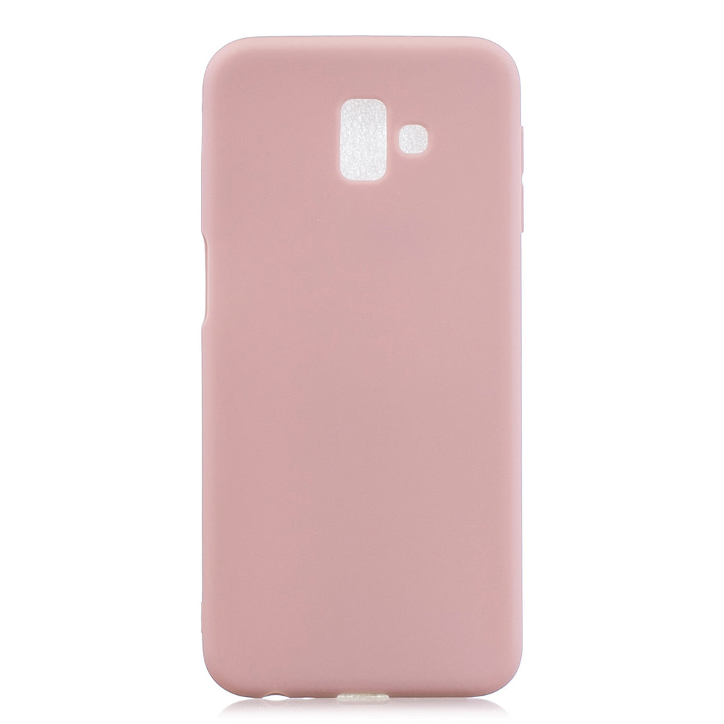For Samsung J6 PLUS Lovely Candy Color Matte TPU Anti-scratch Non-slip Protective Cover Back Case 11