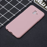 For Samsung J6 PLUS Lovely Candy Color Matte TPU Anti-scratch Non-slip Protective Cover Back Case 11