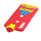 For Redmi NOTE 8 NOTE 8 pro 3D Color Painting Pattern Drop Protection Soft TPU Back Cover Mobile Phone Case black