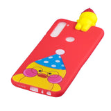 For Redmi NOTE 8 NOTE 8 pro 3D Color Painting Pattern Drop Protection Soft TPU Back Cover Mobile Phone Case black