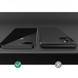 ForiPhone 7/8/SE 2020/7 plus/8 plus/6/6S/6 plus/6S plus Mobile Phone shell Square Transparent electroplating TPU Cover Cell Phone Case black