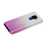 For HUAWEI Mate 30/Nova 5I pro/Mate 30 Pro/PSmart /Y5P/Y6P 2020 Phone Case Gradient Color Glitter Powder Phone Cover with Airbag Bracket purple