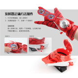 Children Cute Cartoon Movie Figure Gloves Toy Launcher iron Man