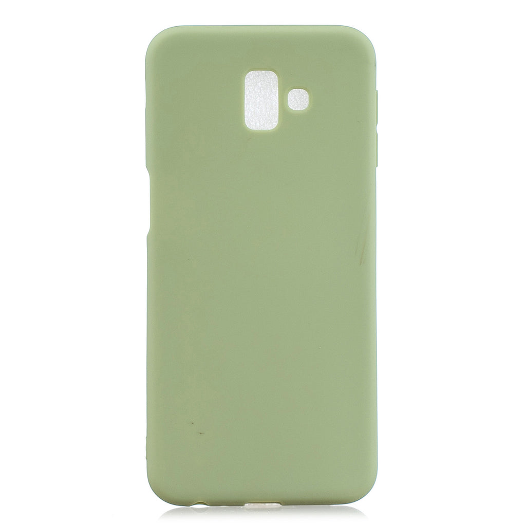 For Samsung J6 PLUS Lovely Candy Color Matte TPU Anti-scratch Non-slip Protective Cover Back Case 10