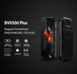 Blackview BV9500 Plus Smartphone 10000mAh IP68 Waterproof 5.7inch FHD 4GB + 64GB Android 9.0 Mobile phone Black