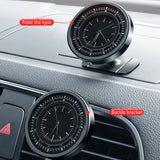 Card Button Paste Type Magnetic Clock Vehicle-mounted Mobile Phone Stents black