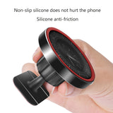 Card Button Paste Type Magnetic Clock Vehicle-mounted Mobile Phone Stents black