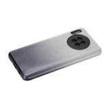 For HUAWEI Mate 30/Nova 5I pro/Mate 30 Pro/PSmart /Y5P/Y6P 2020 Phone Case Gradient Color Glitter Powder Phone Cover with Airbag Bracket black