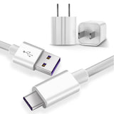 SIMU 1.5M 5A Super Fast Charge TYPE-C Mobile Phone Wire Soft Data Cable  USB Charging Plug white_Type c