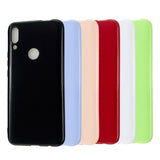 For HUAWEI Honor 10 Lite/P Smart/P Smart-Z 2019 Cellphone Shell Simple Profile Soft TPU Phone Case  Milk white