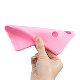 For HUAWEI Honor 8C Lovely Candy Color Matte TPU Anti-scratch Non-slip Protective Cover Back Case dark pink