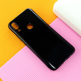 For HUAWEI Honor 10 Lite/P Smart/P Smart-Z 2019 Cellphone Shell Simple Profile Soft TPU Phone Case  Bright black