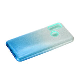 For HUAWEI Mate 30/Nova 5I pro/Mate 30 Pro/PSmart /Y5P/Y6P 2020 Phone Case Gradient Color Glitter Powder Phone Cover with Airbag Bracket blue