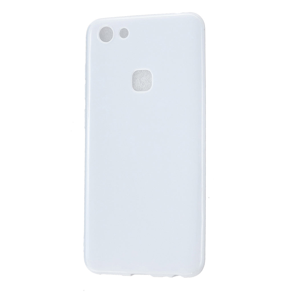 For VIVO Y83/Y85 Cellphone Cover Phone Screen Protector Soft TPU Phone Case Full Body Protection Shell Milk white