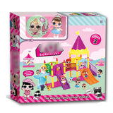 Doll Park House Game Exquisite Fun Big Slide Playset Gift Toy for LOL Surprise Doll Toys Type 2