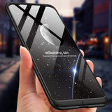 For XIAOMI Pocophone F1 Ultra Slim PC Back Cover Non-slip Shockproof 360 Degree Full Protective Case black