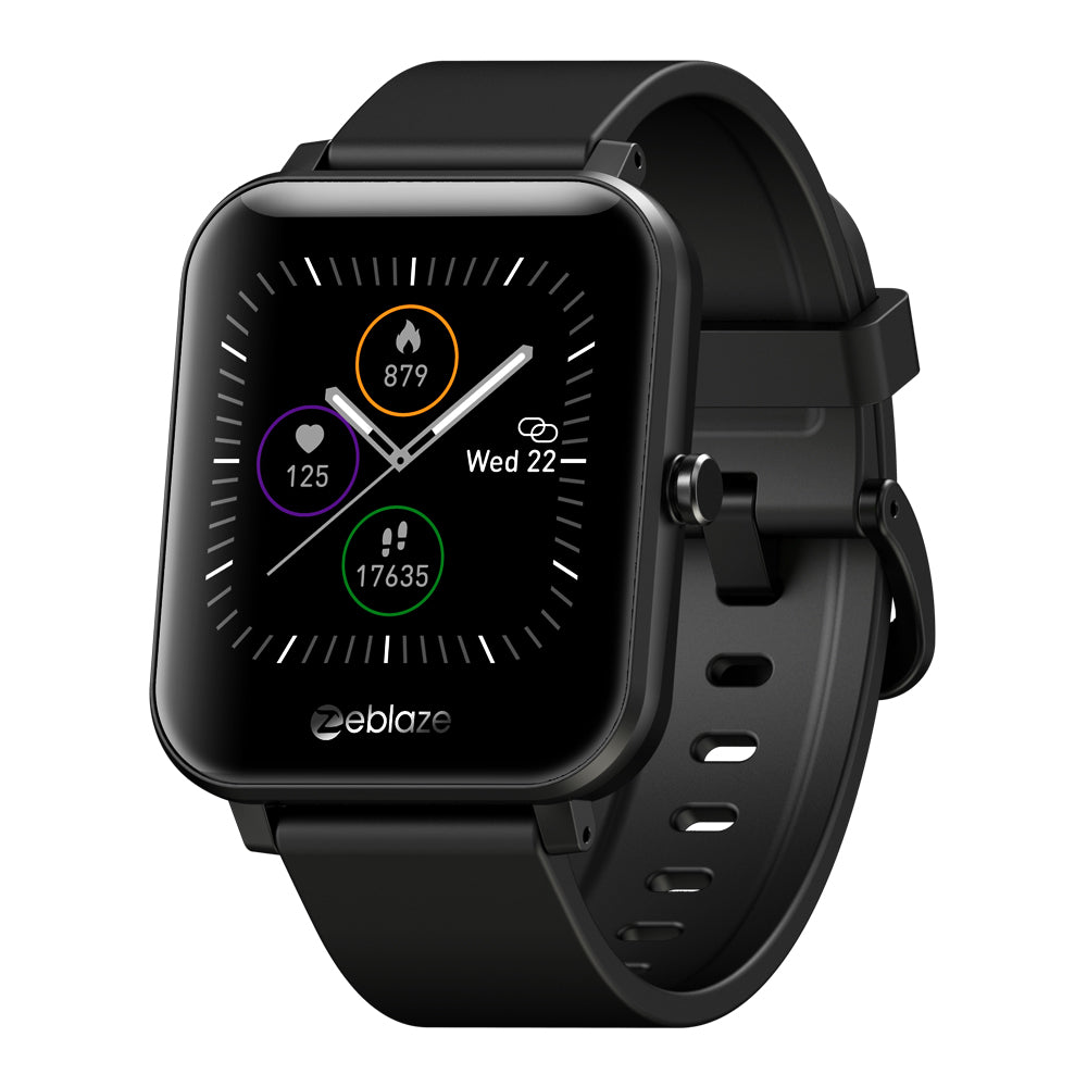 Smart Watch Blood Pressure Blood Oxygen Heart Rate Monitoring Music Remote Control Touch Screen Smart Watch black